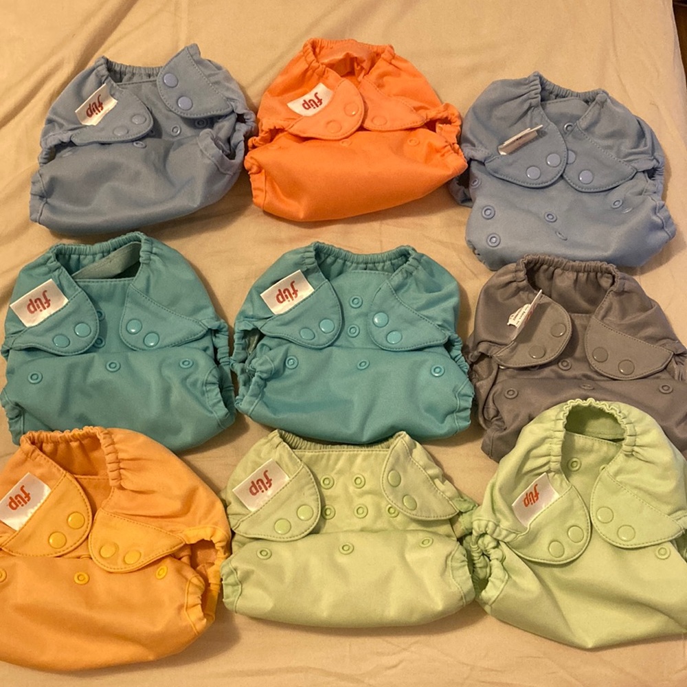 9 Flip Cloth Diaper Covers